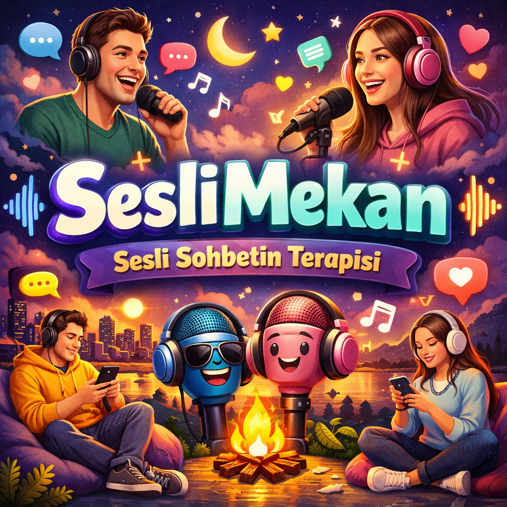 SesliMekan.Com: Türkiye’nin Dijital Sohbet ve Sosyal Etkileşim Platformu